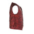SiaLinda for Men: Weste Rohan, Jacquard rot schwarz - SiaLinda.com